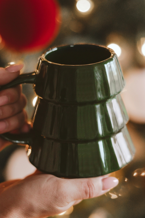 Green Tree Coffee Mug