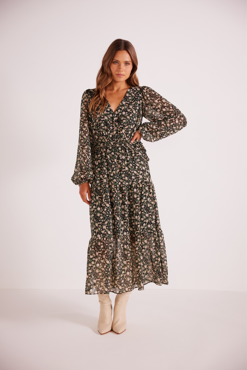Heather top floral dress