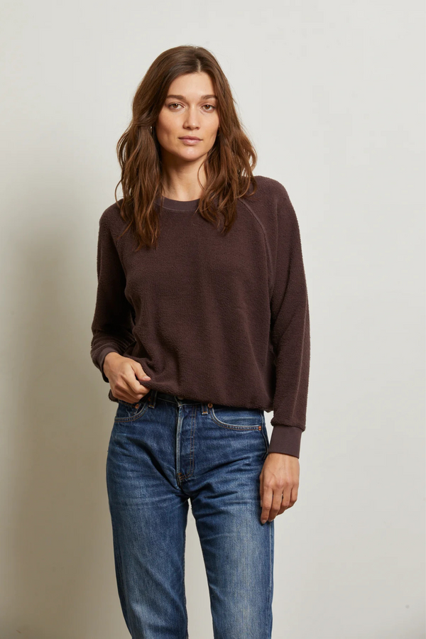 Ziggy Cocoa Powder Inside Out Pullover