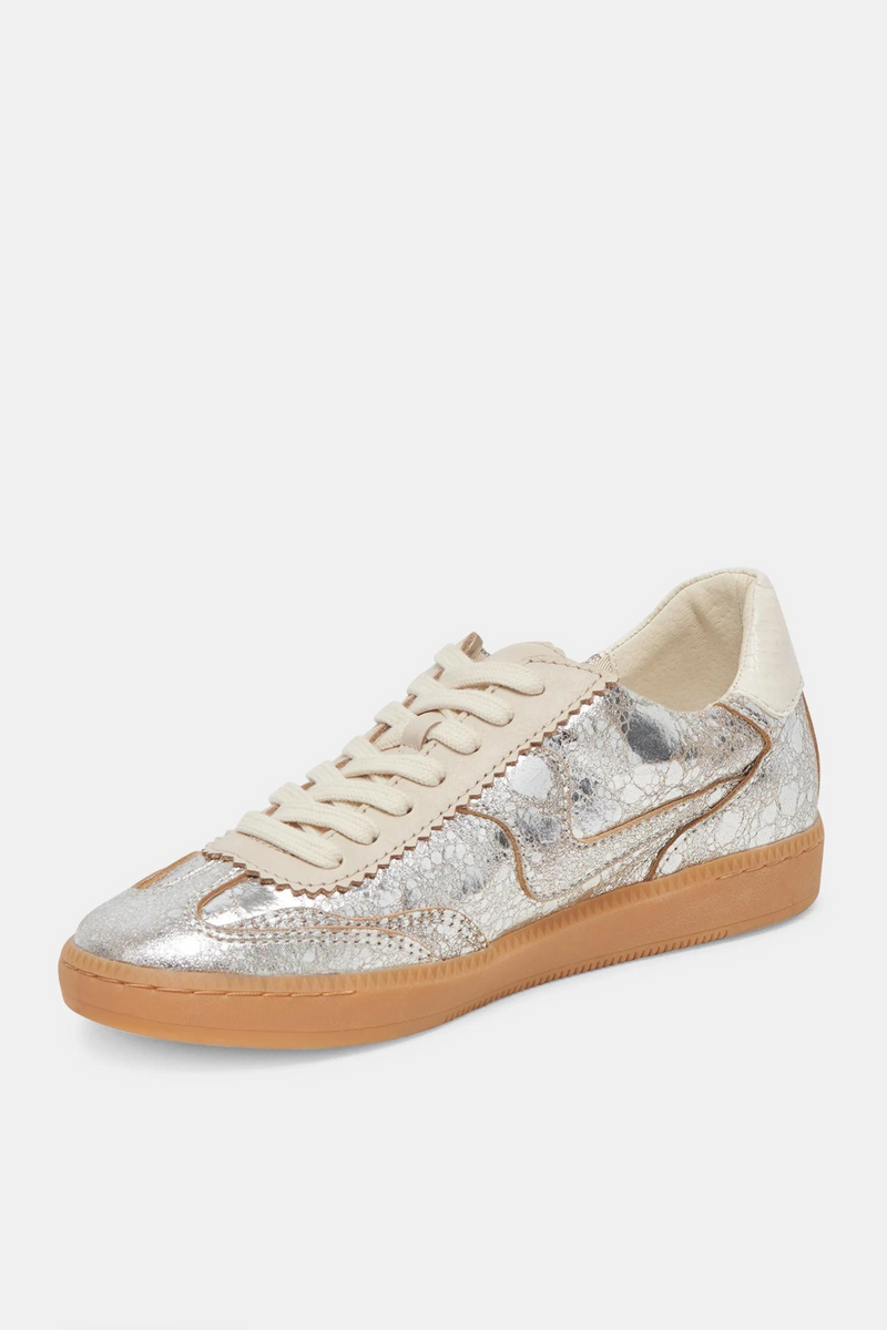 Notice Silver Leather Sneaker