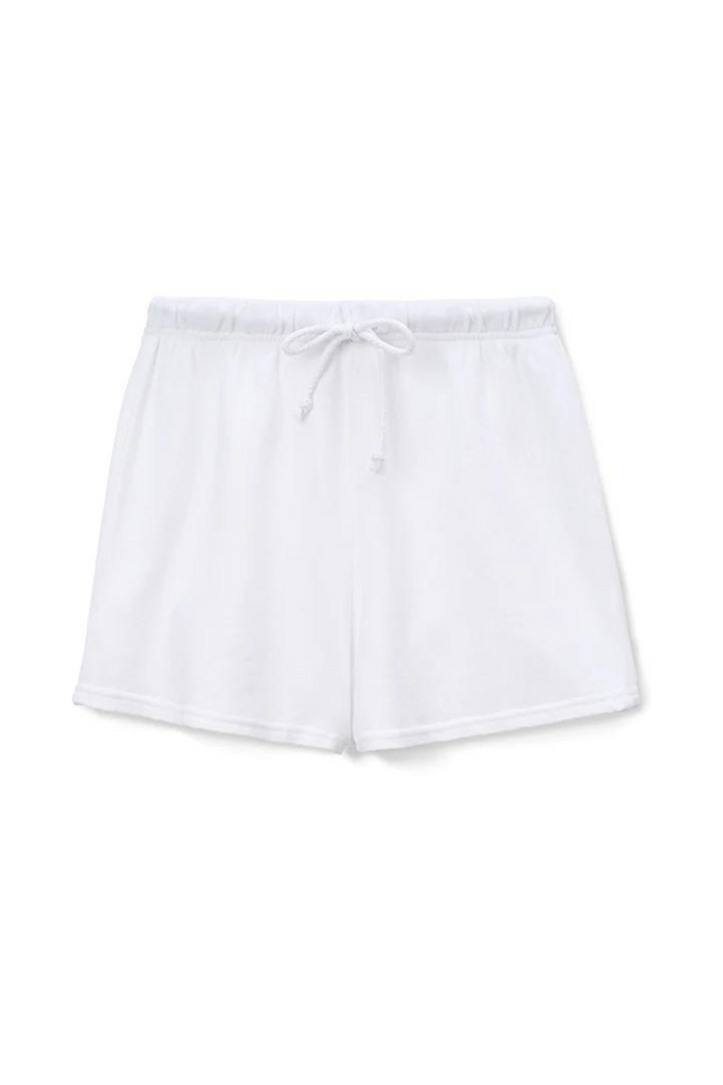 Layla White French Terry Shorts