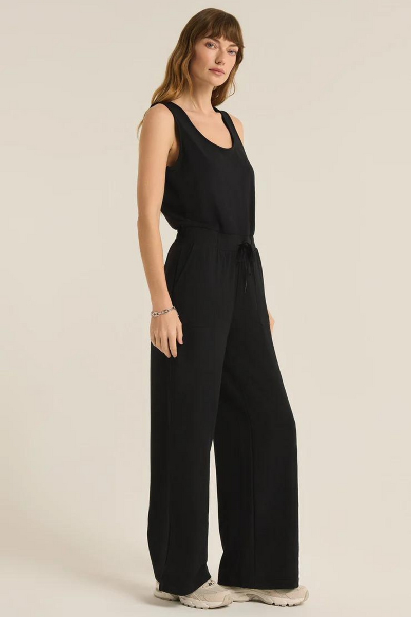 Layover Black Jumpsuit