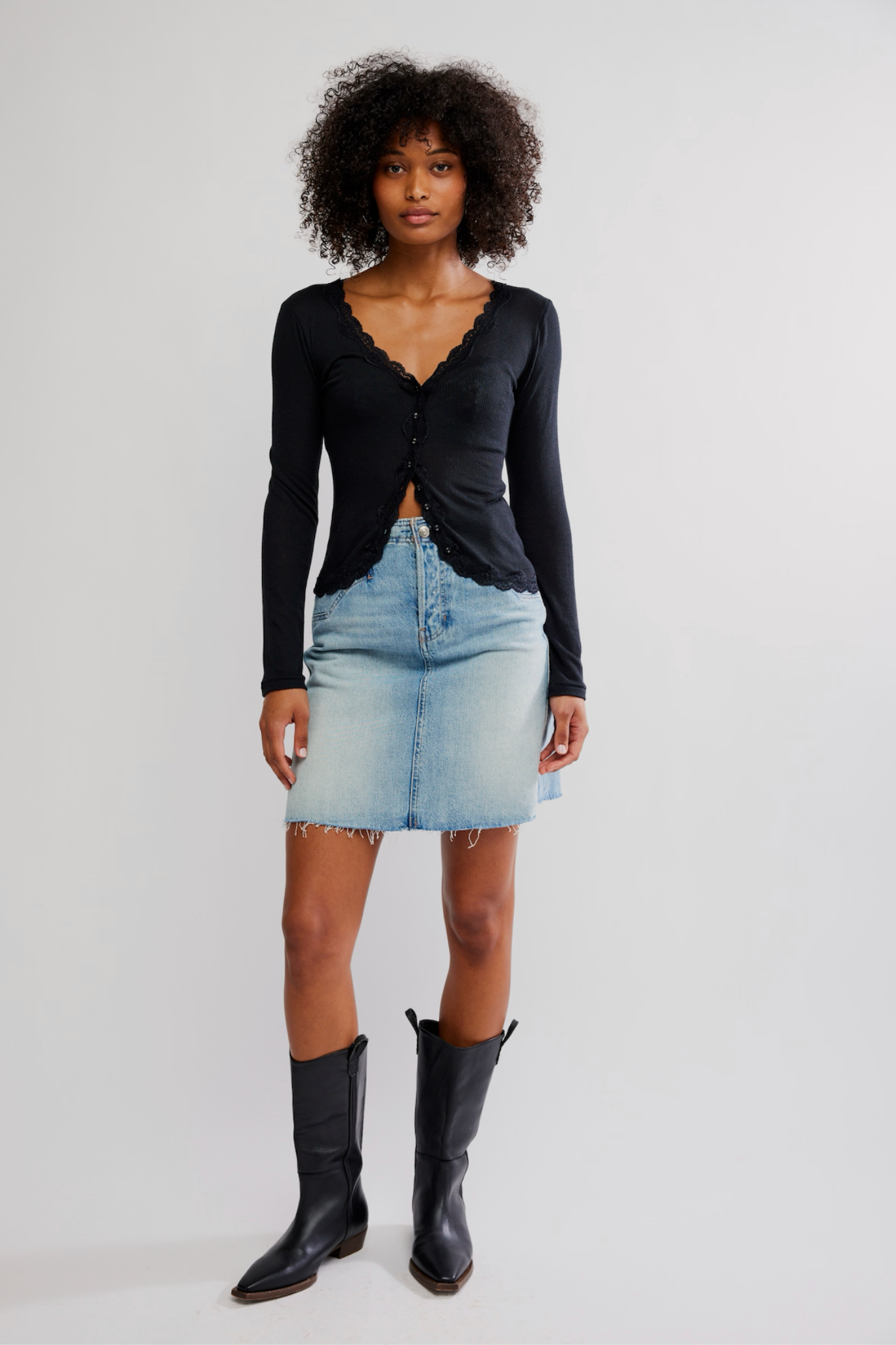 Big Love Black Cardi