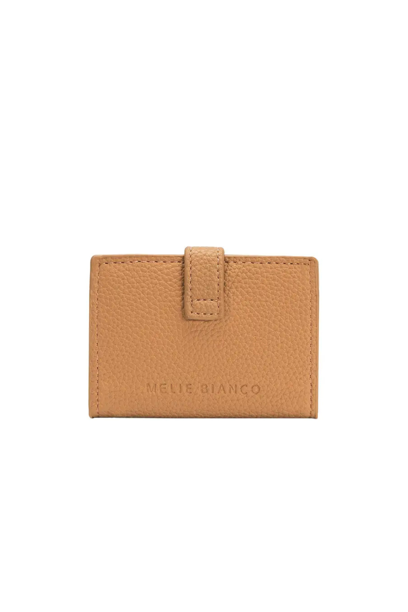Pria Tan Card Case Wallet