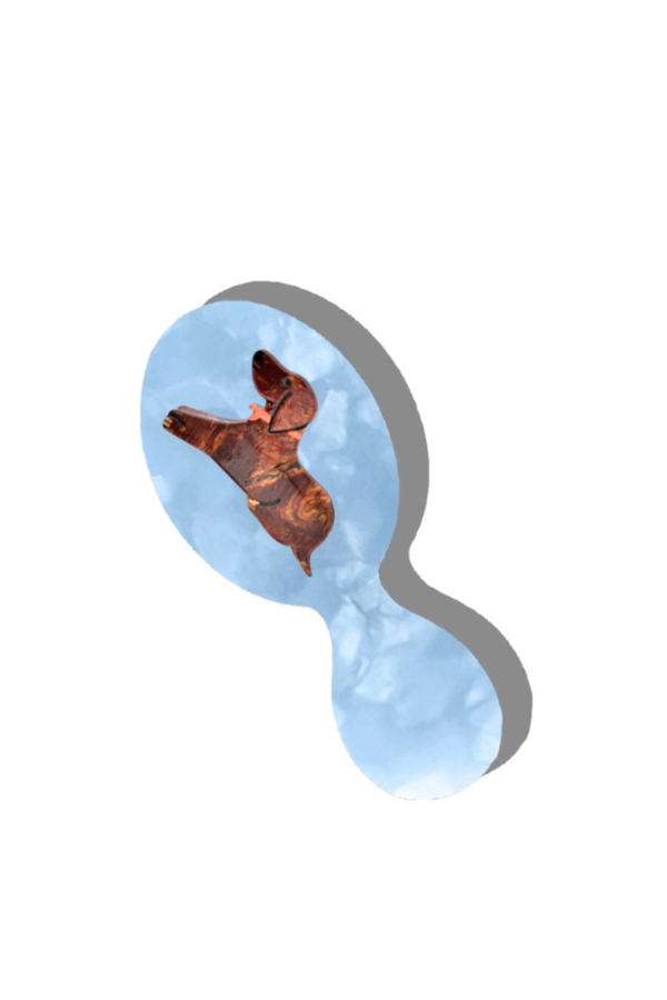 Dachshund Handbag Hero Brush