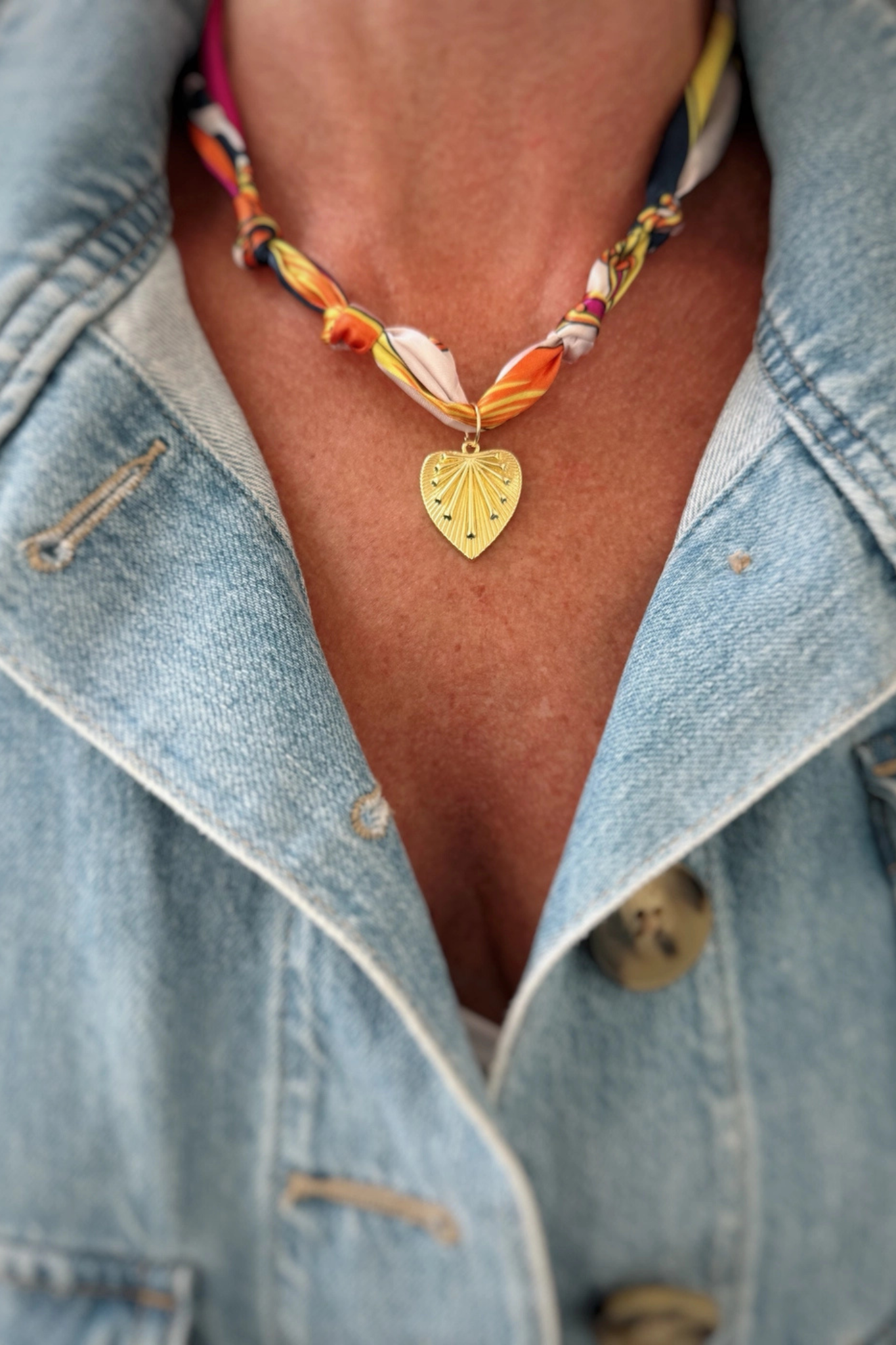 Rome Scarf Necklace