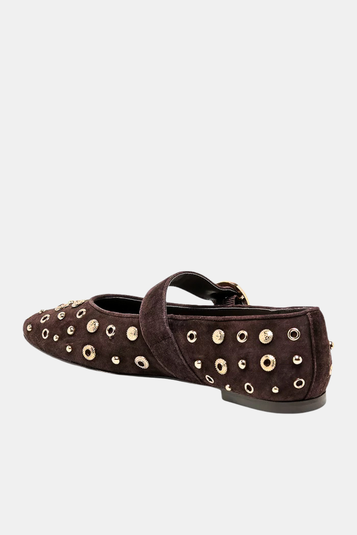Mella Java Suede Stud Flat