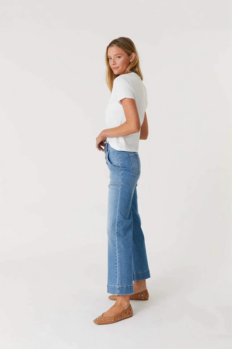 Camille Light Blue Wide Leg