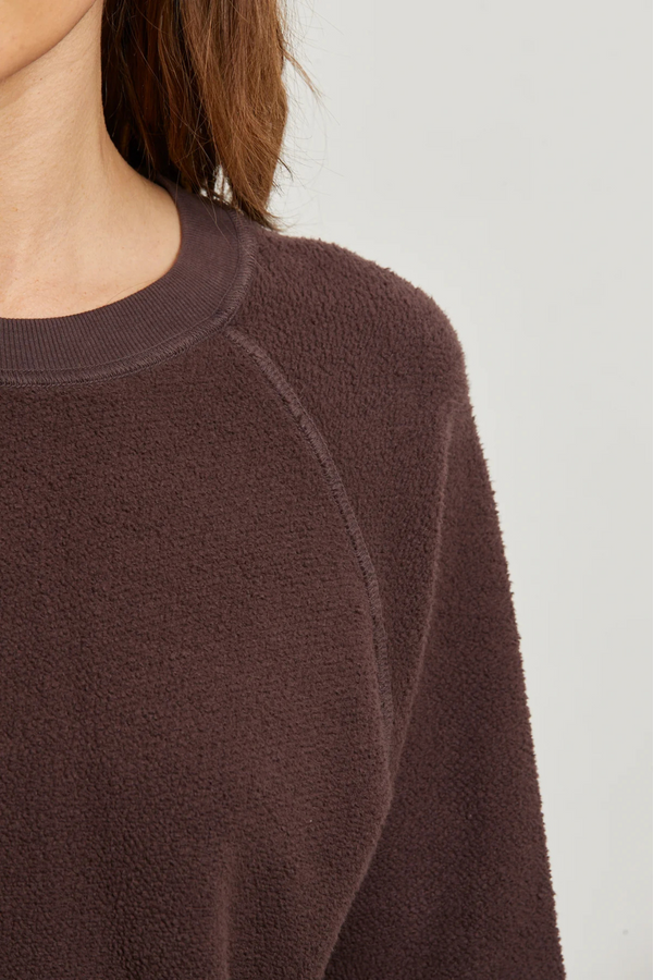 Ziggy Cocoa Powder Inside Out Pullover