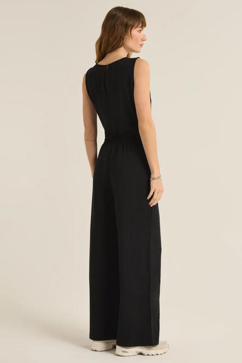 Layover Black Jumpsuit