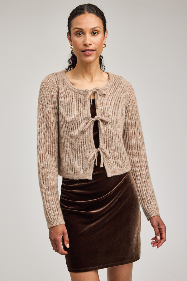 Shayla Heather Doe Cardigan