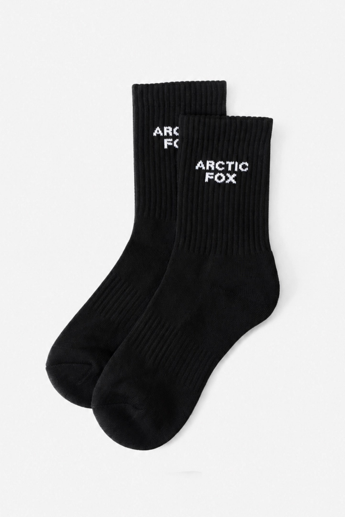 Washed Black Sporty Socks