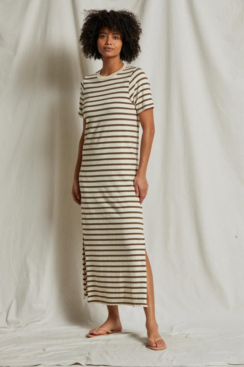 Lover Walnut Stripe Dress