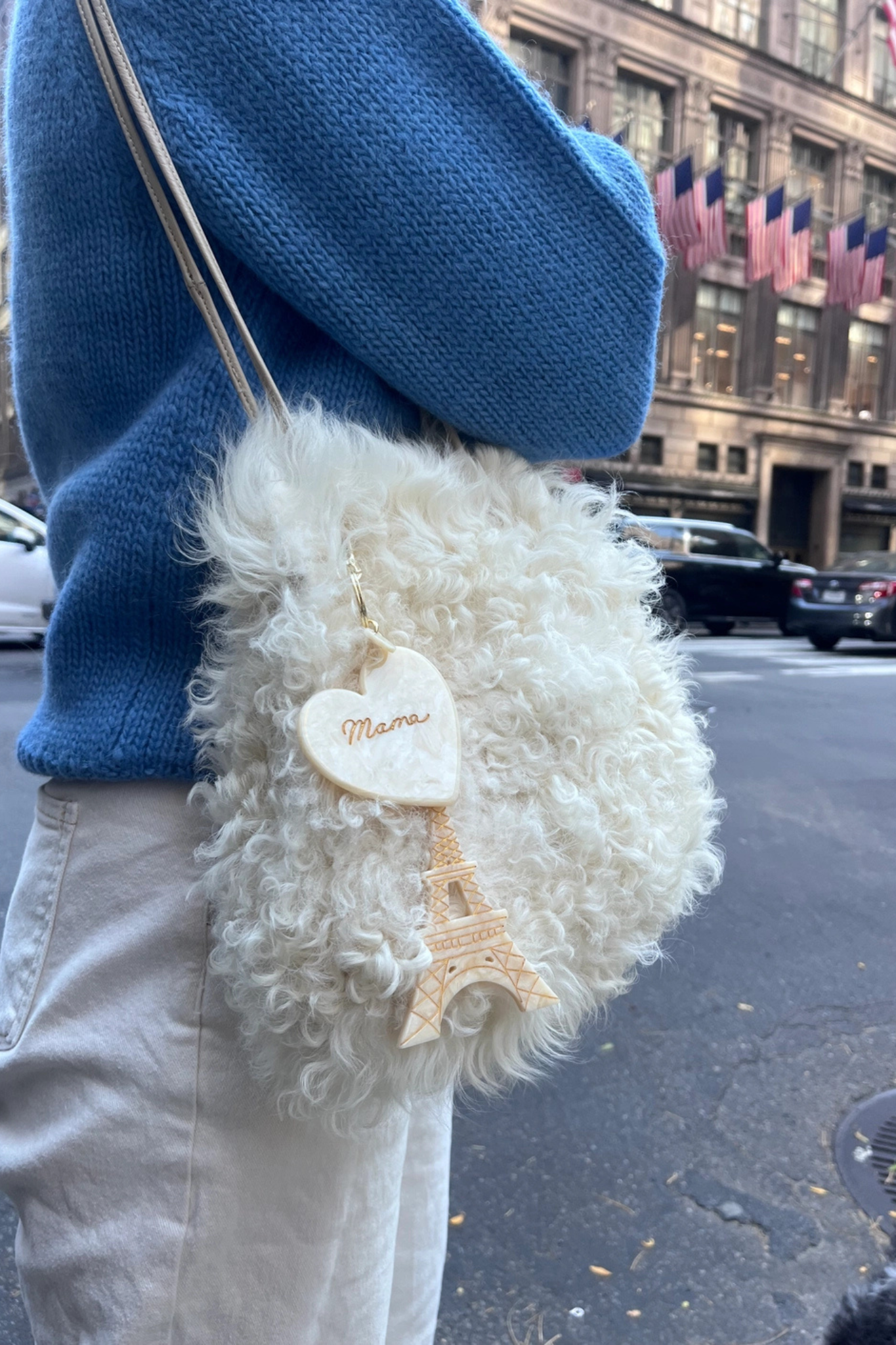 Mama Heart Bag Charm