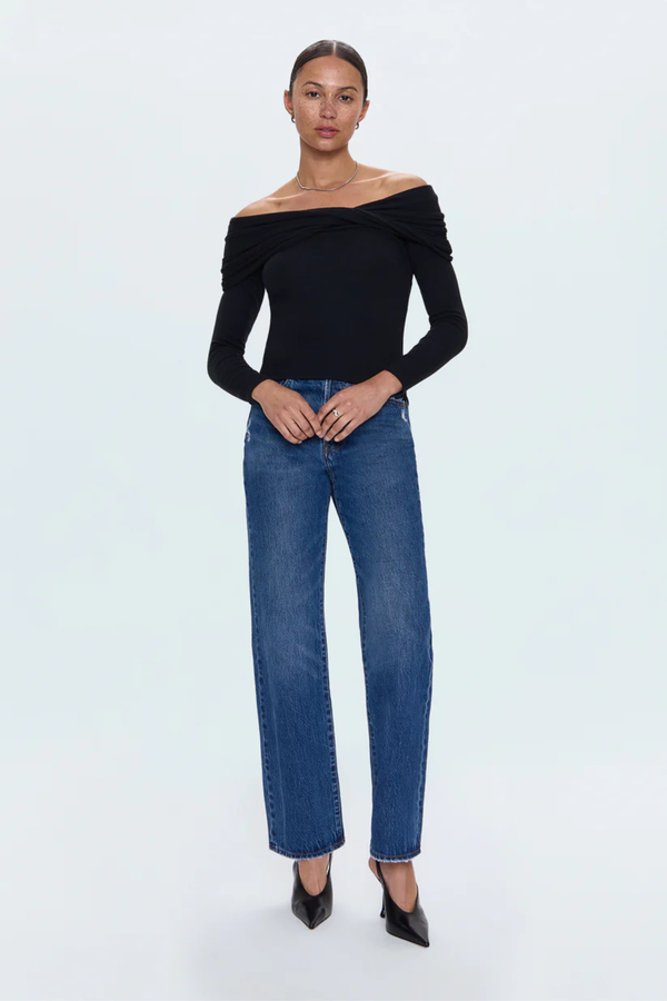 Lyra Noir Off The Shoulder Top