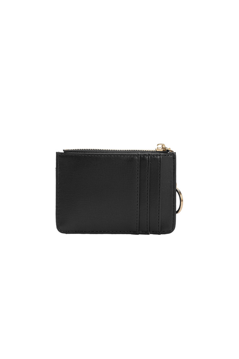 Kara Black Card Case Wallet