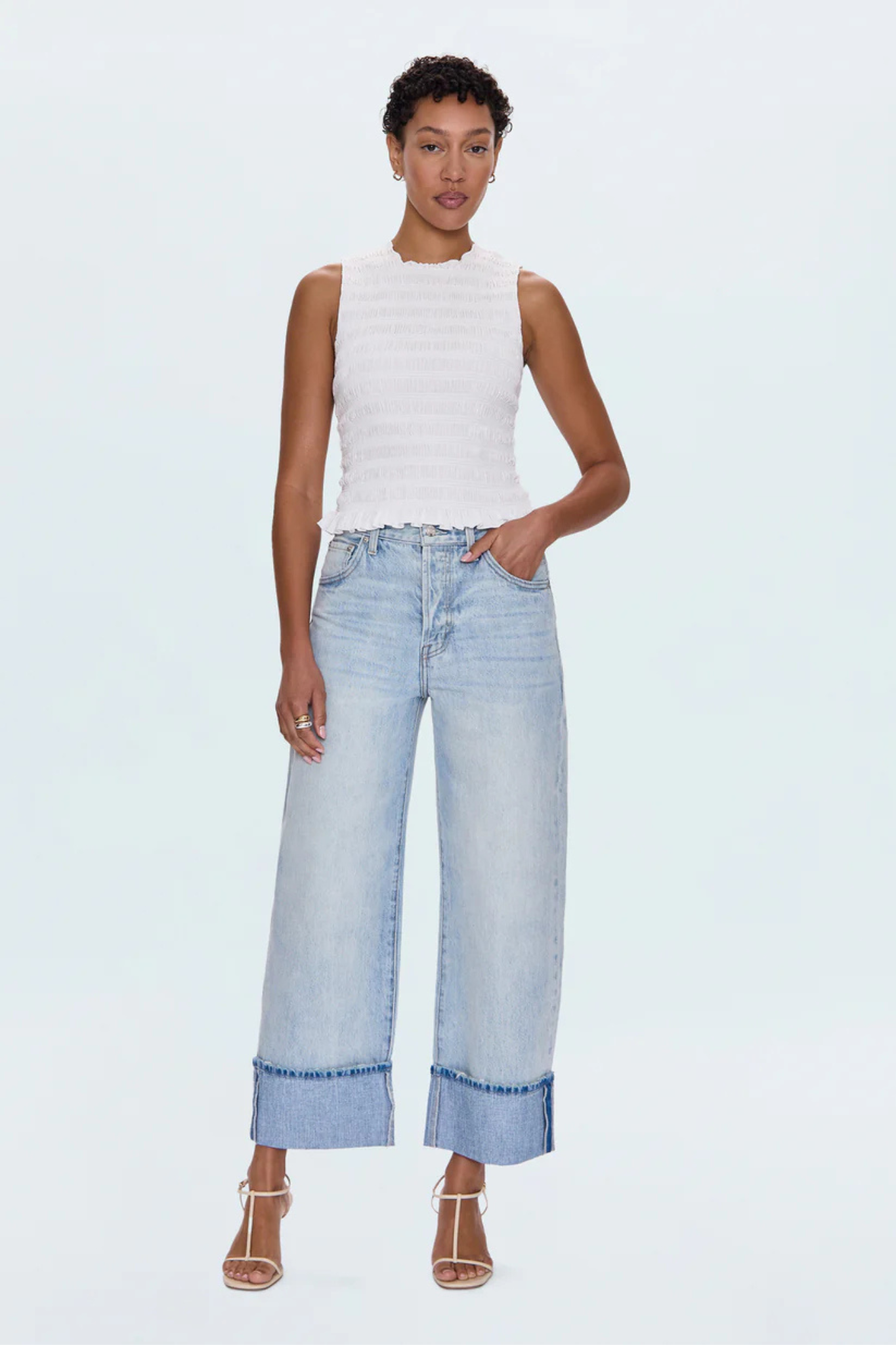 Ryder Sunrise High Rise Cuffed