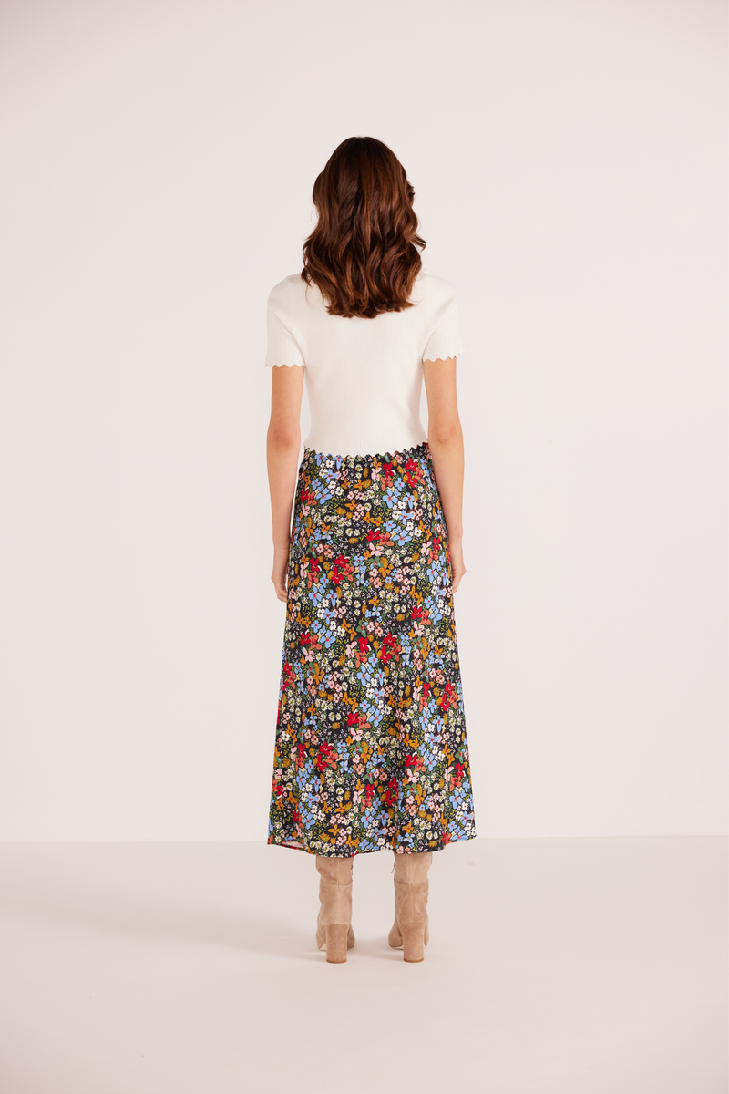 Josie Ditsy Floral Midi Skirt