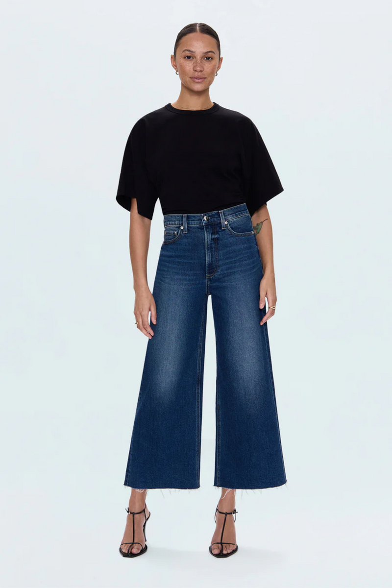 Lana Broadway High Rise Crop Wide Leg