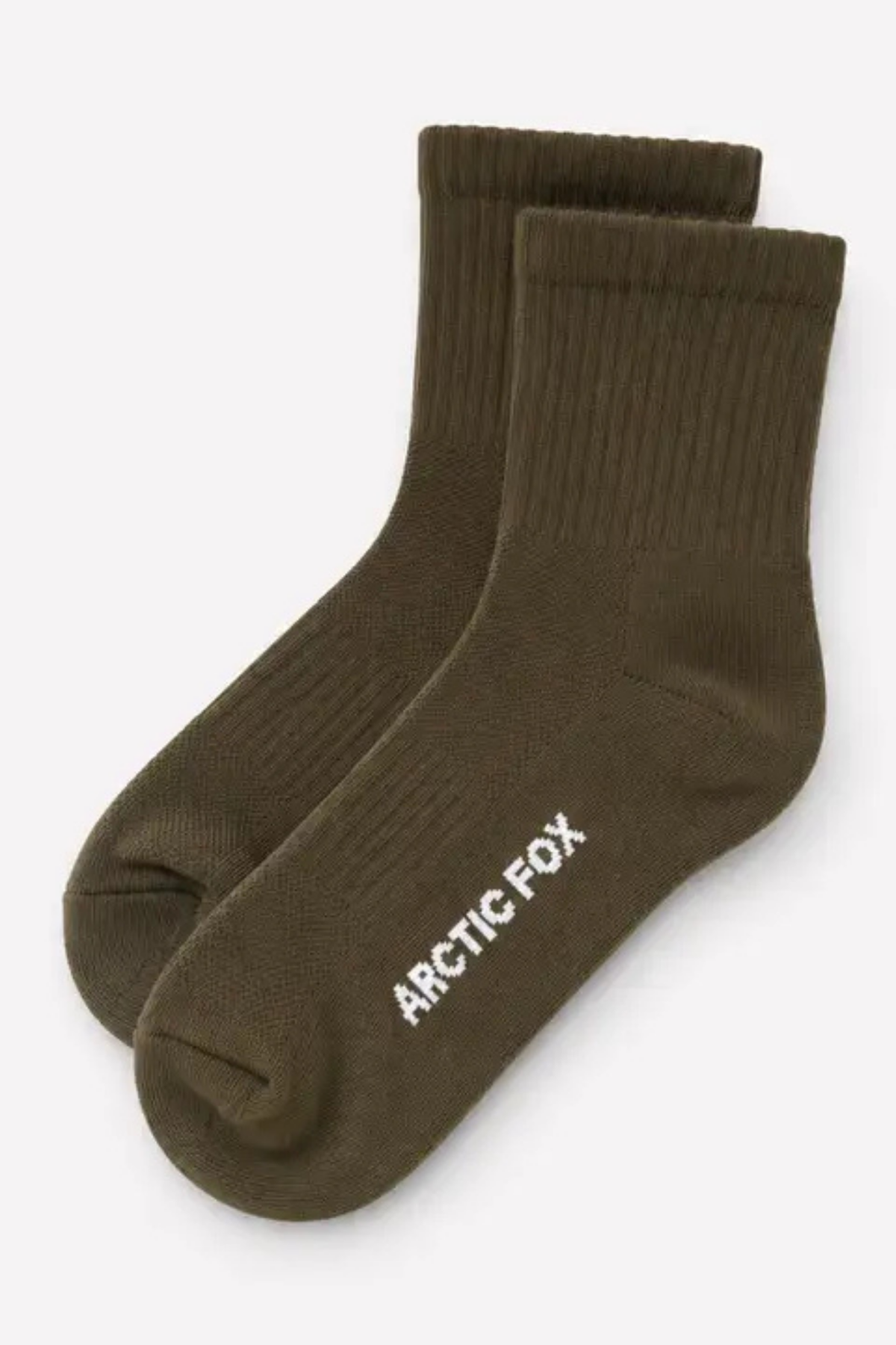 Dark Olive Shortie Everyday Socks