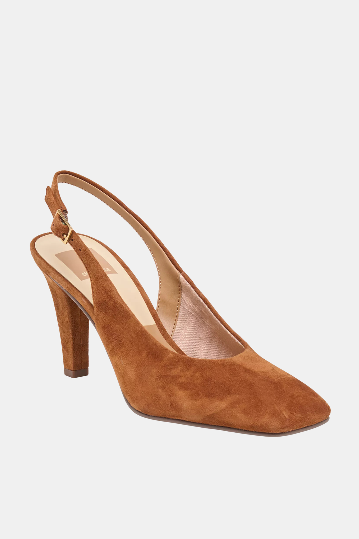 Gessia Rust Suede Heel