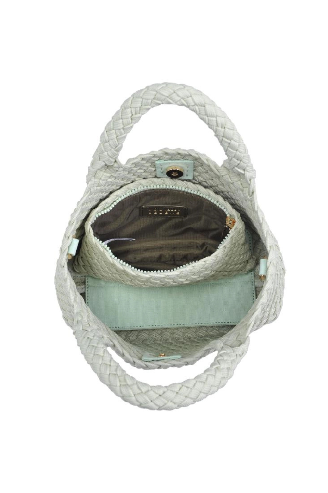 Sky's The Limit Small Pistachio Laced Up Tote