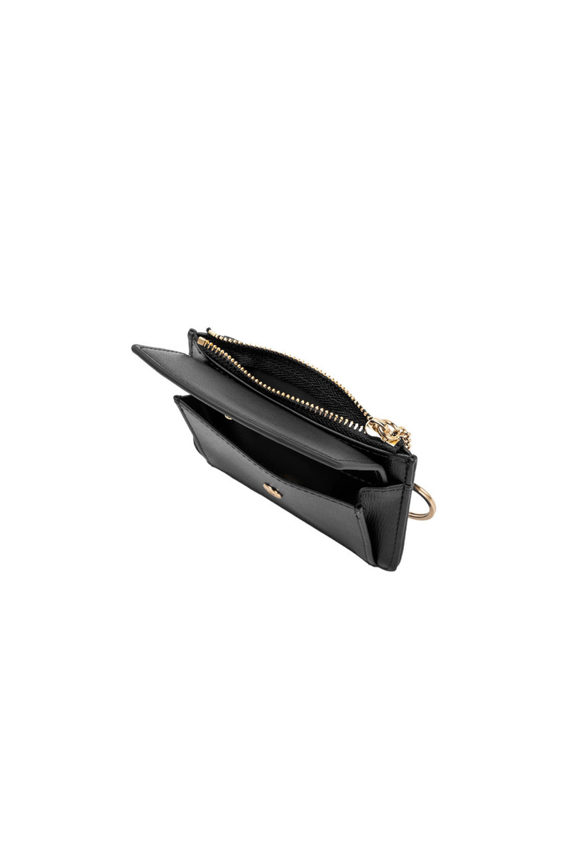 Kara Black Card Case Wallet