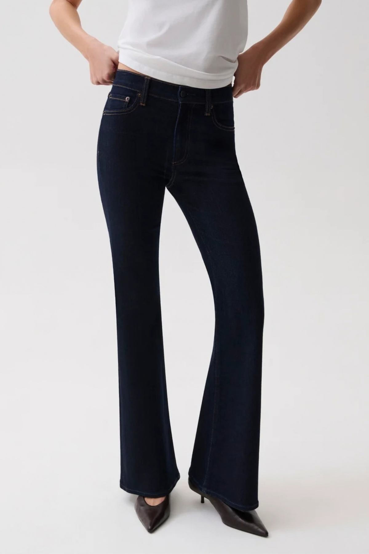Kinsley Night Mid Rise Flare