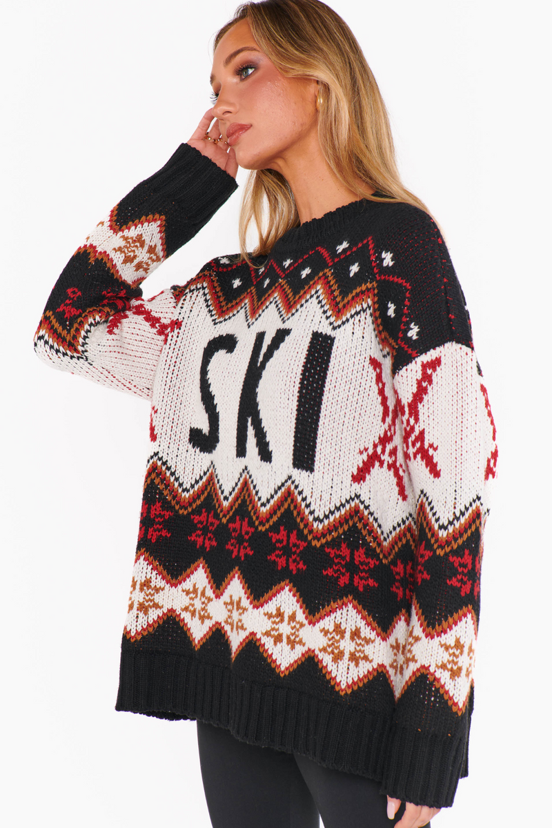 Ski In Knit Sweater