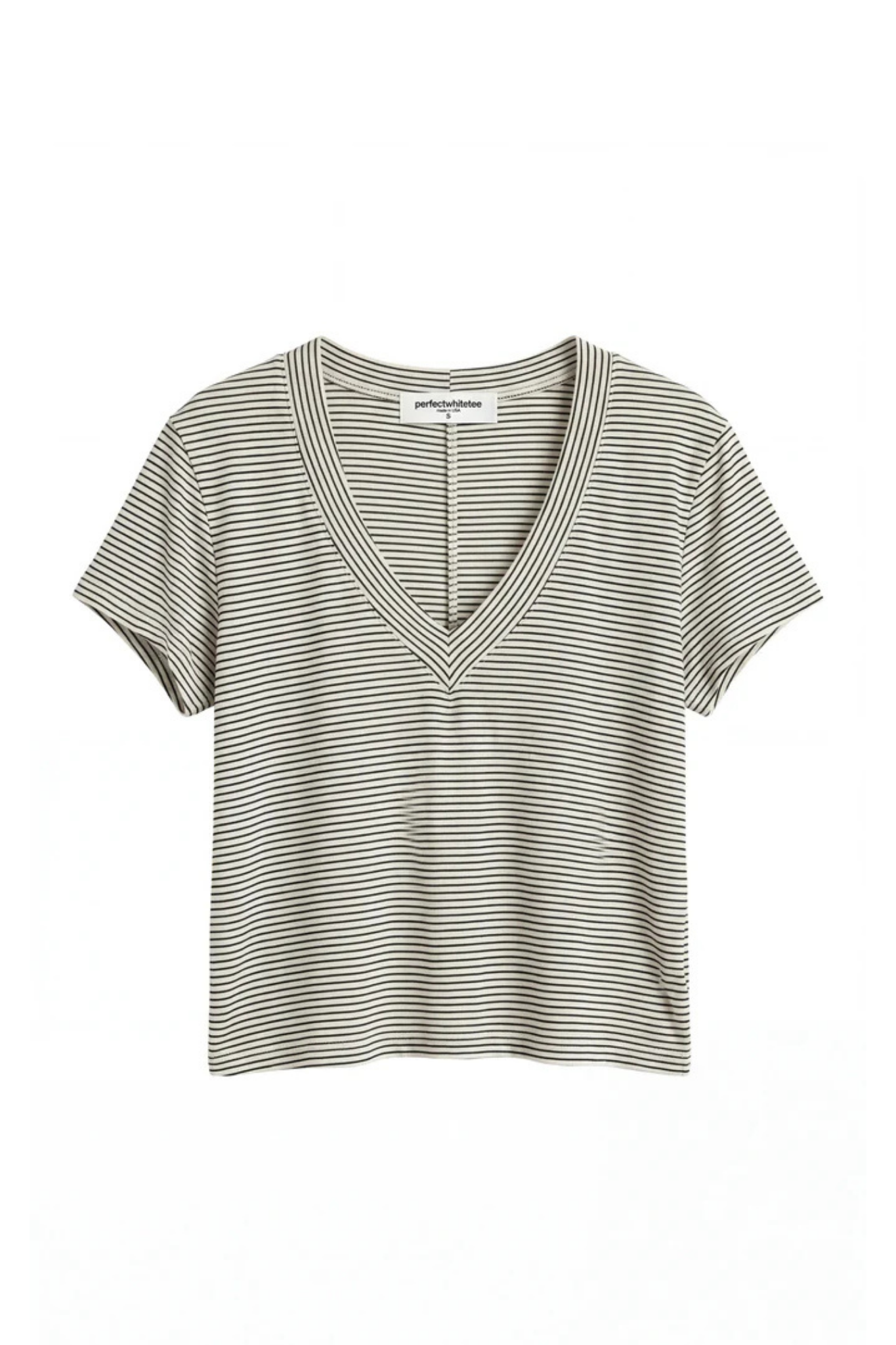 Val Black Stripe Tee