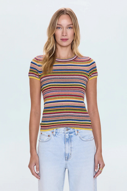 Selene Stripe Baby Tee