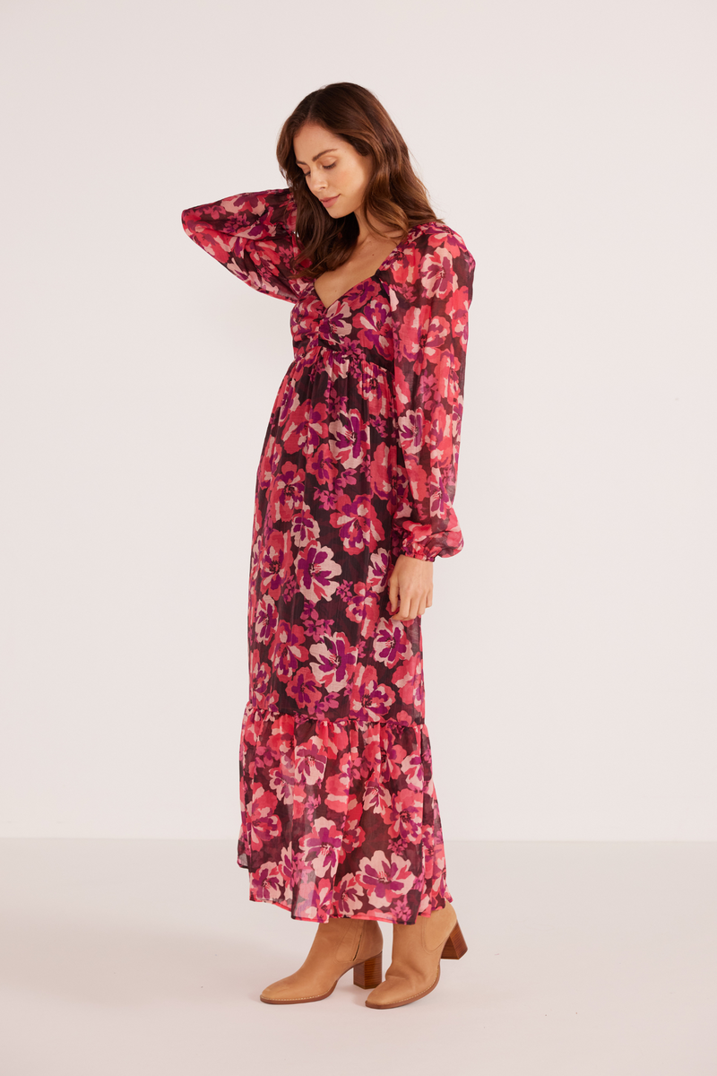 Savannah Blooms Midi Dress