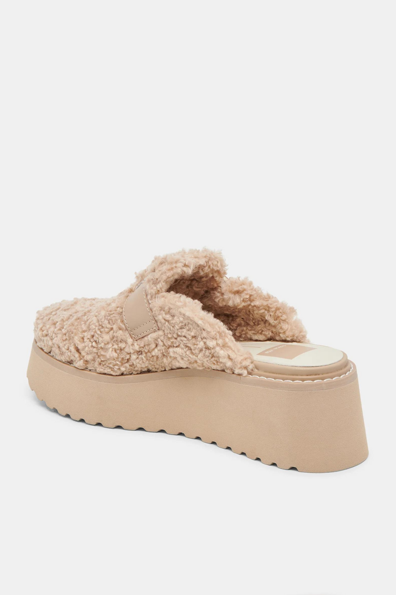 Lelani Natural Plush Clog