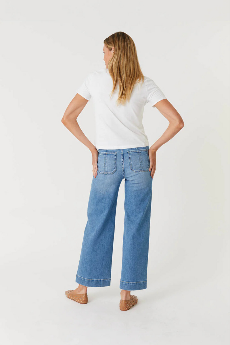 Camille Light Blue Wide Leg
