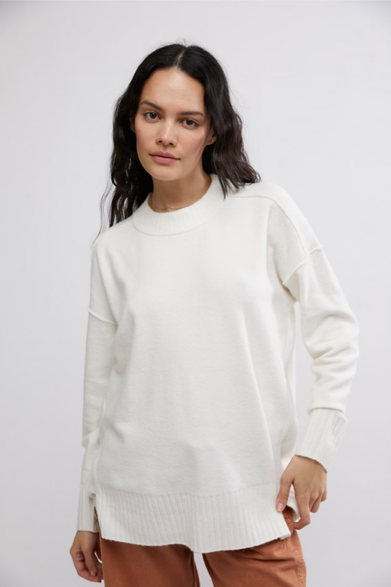 Phoebe White Pullover