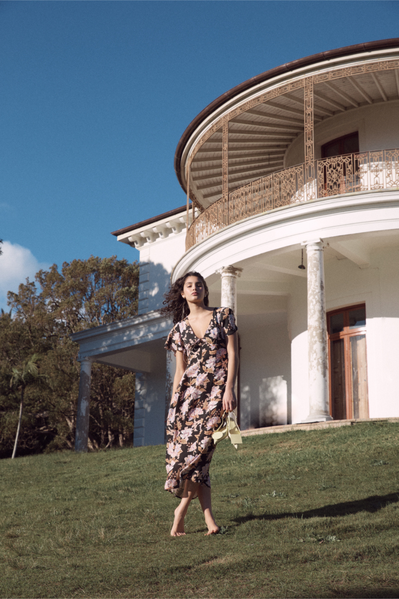 Willow Floral Midi Dress