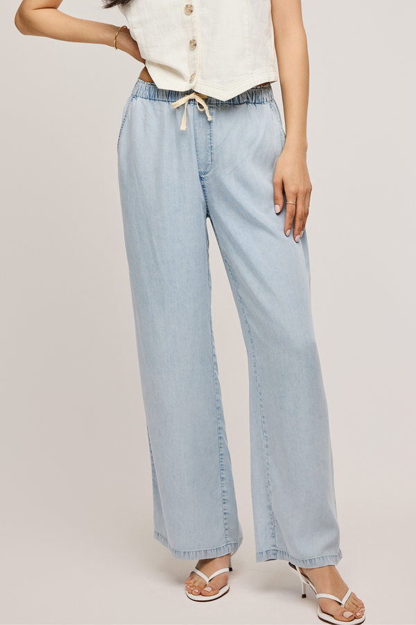 Elio Chambray Pants