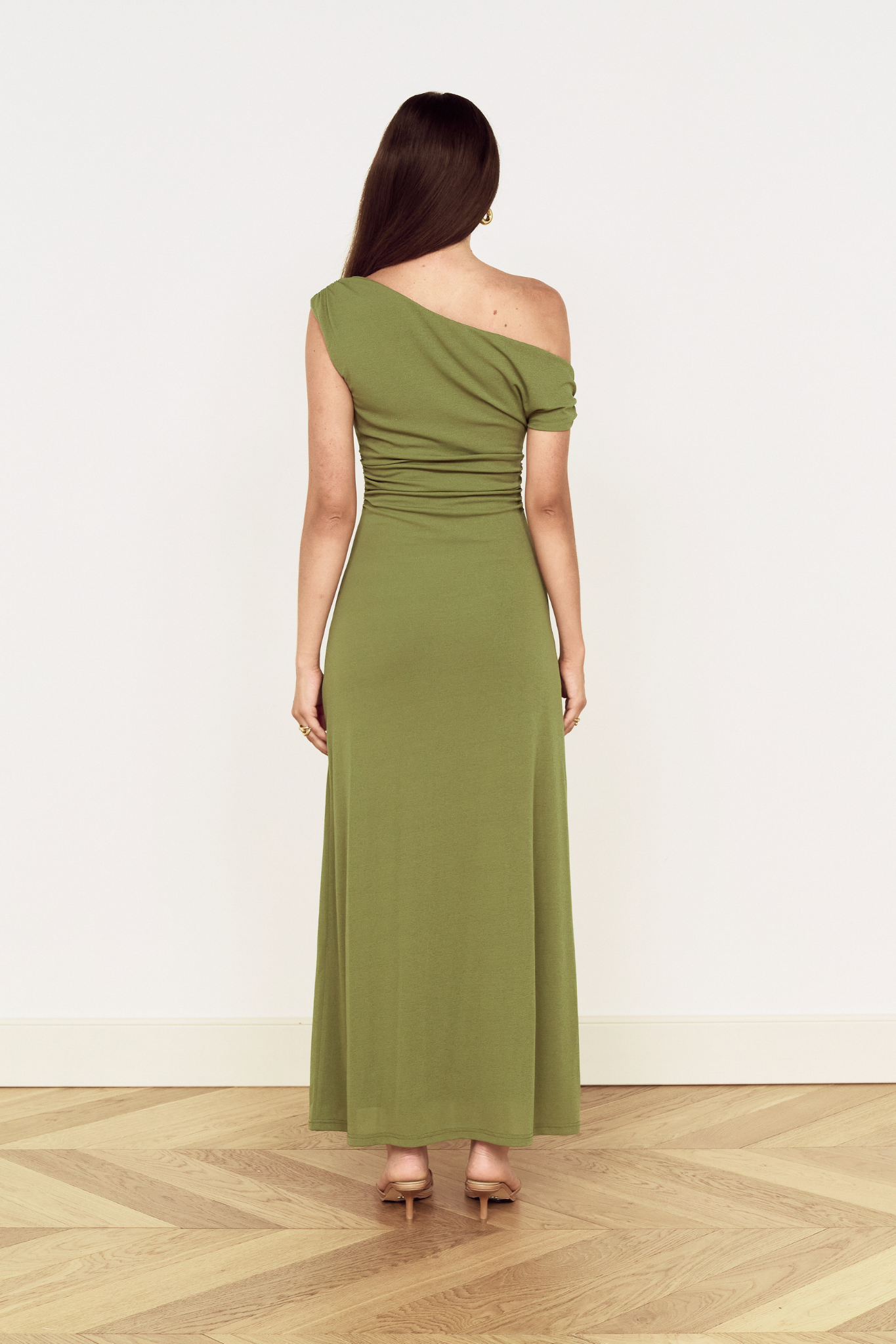 Aster Mesh Midi Dress