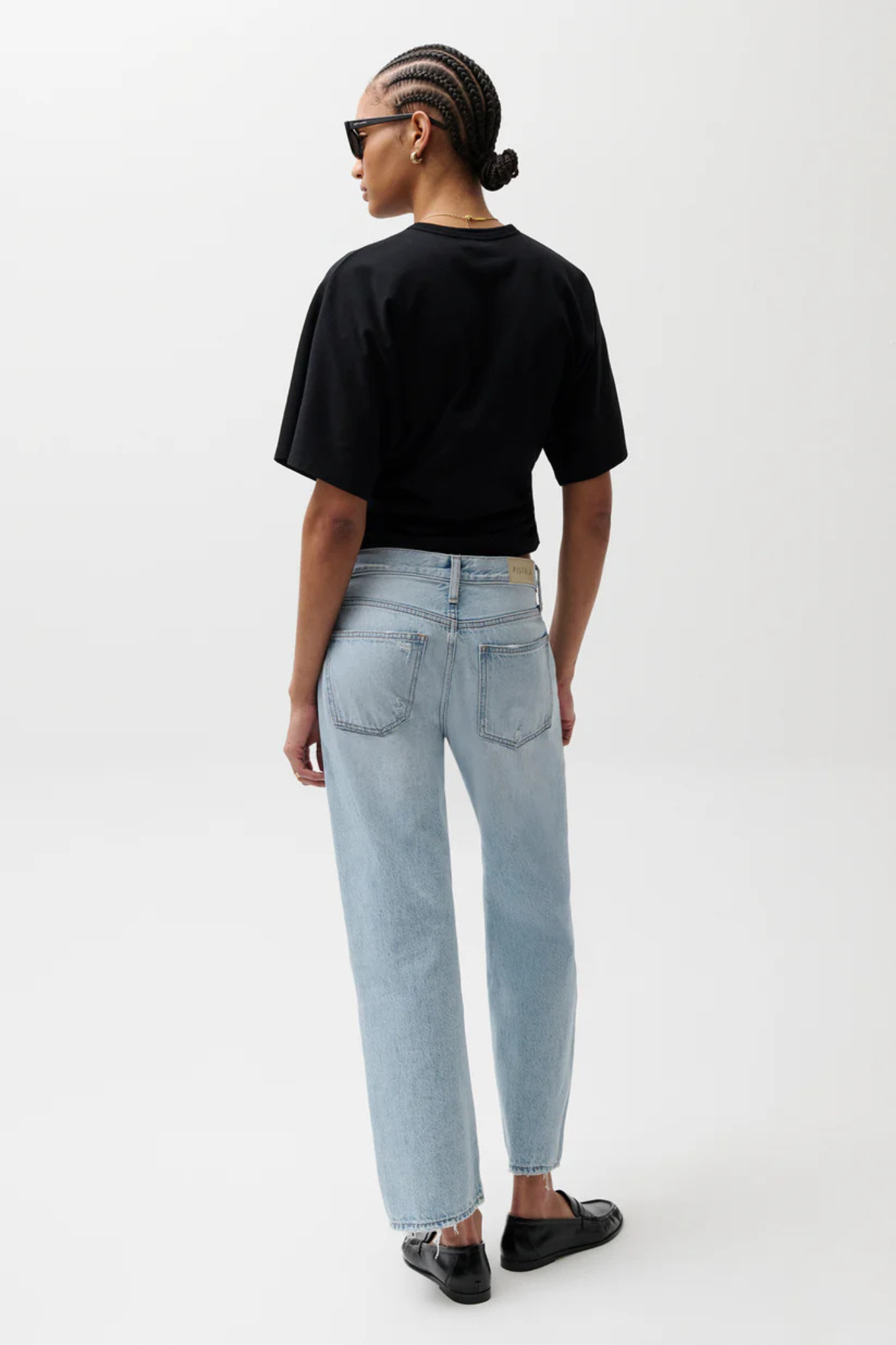Lexi Dolce Vita Mid Rise Bowed Straight