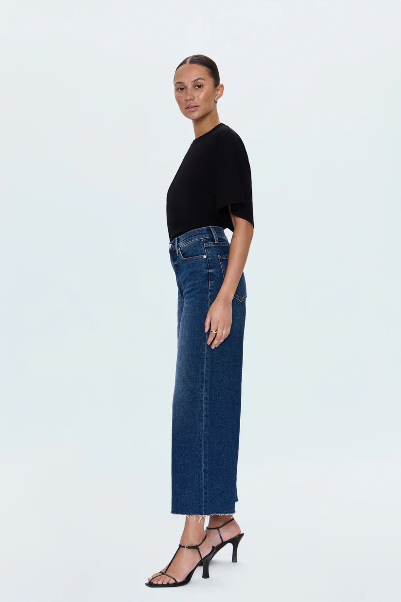 Lana Broadway High Rise Crop Wide Leg