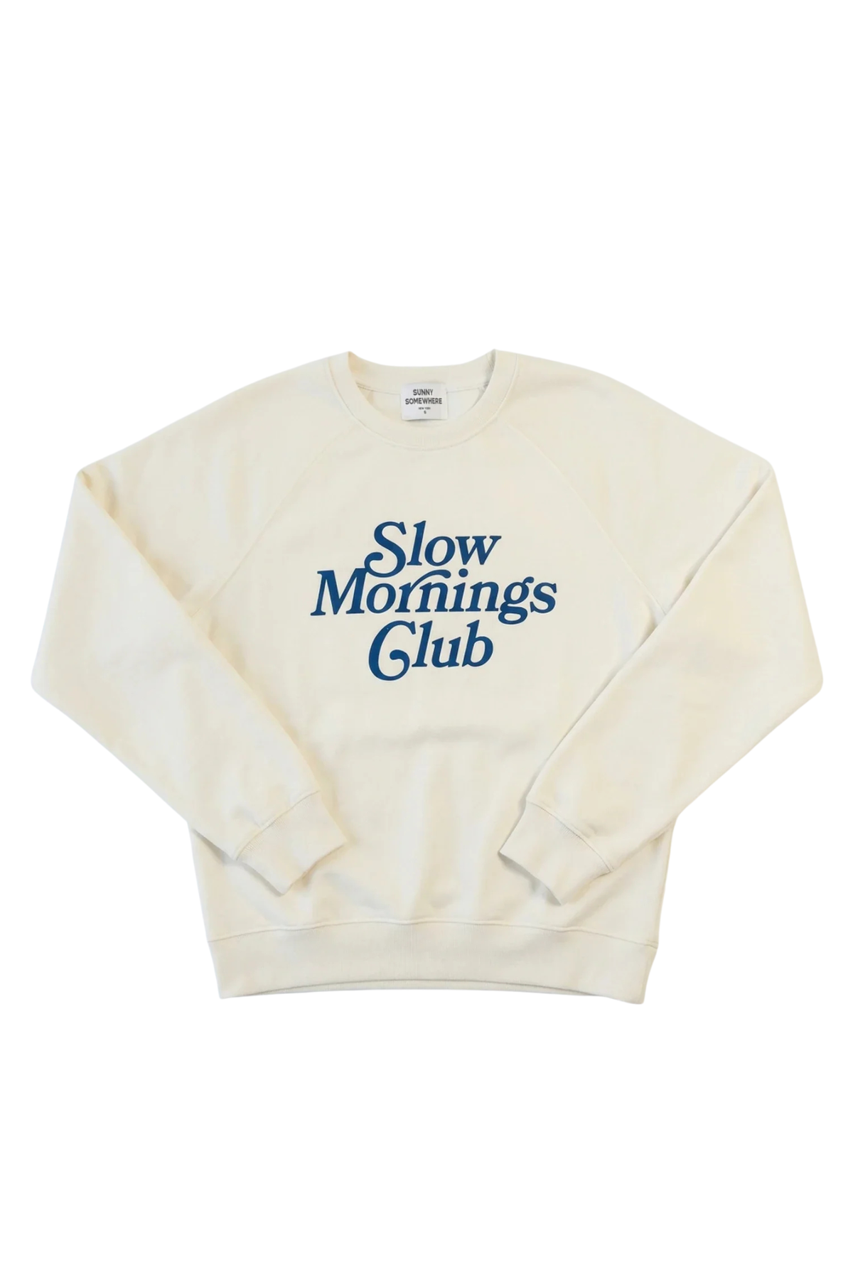 Slow Mornings Raglan Crew