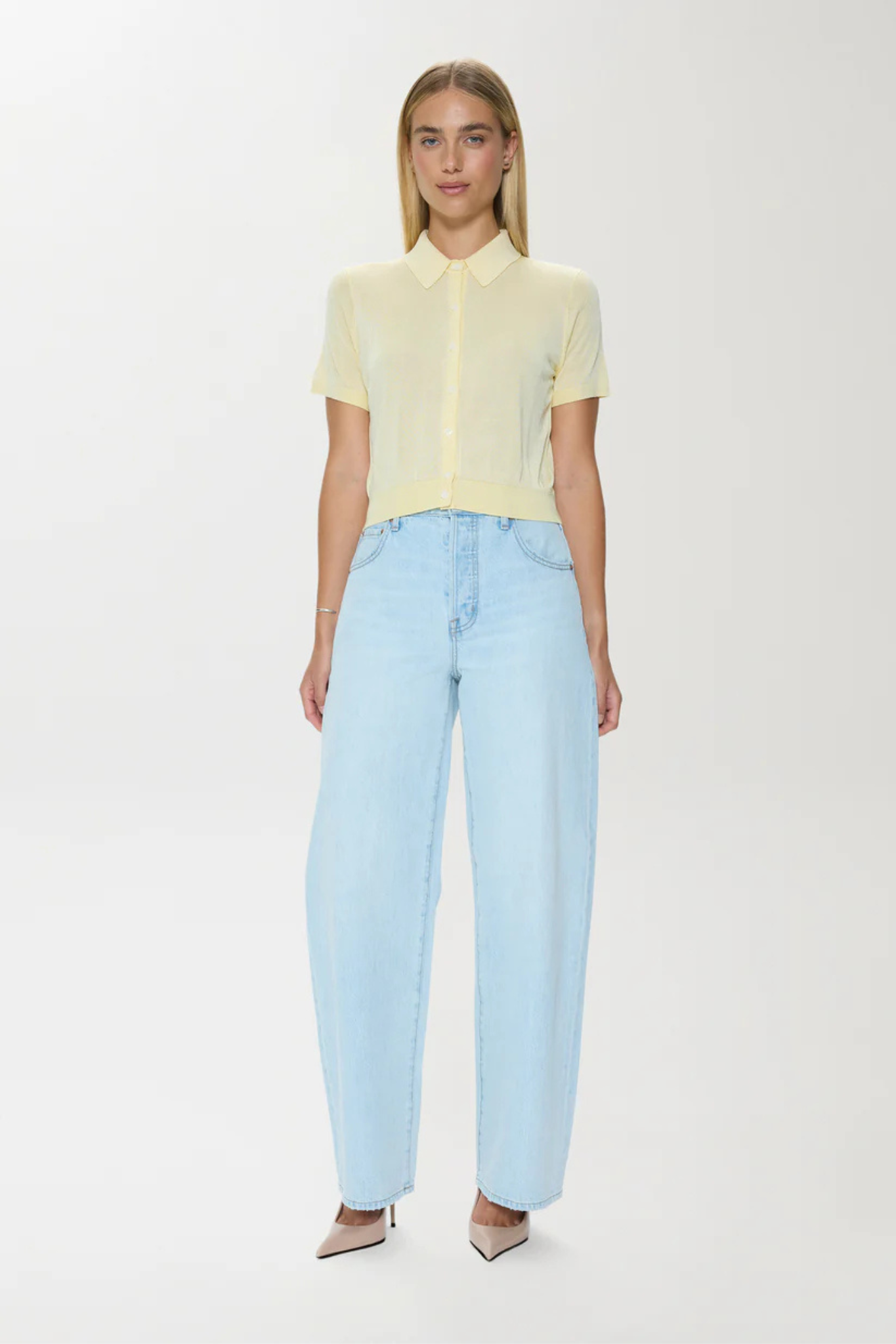 Lucca Pale Yellow Top