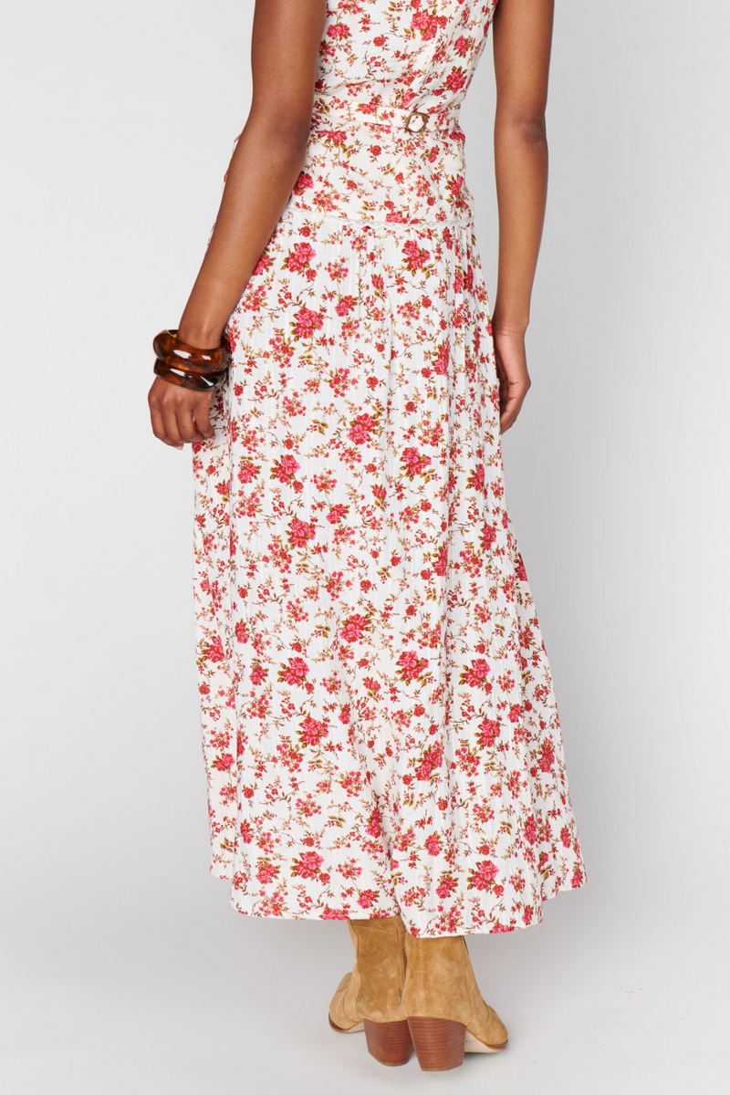 Adrianna Southern Roses Maxi Skirt