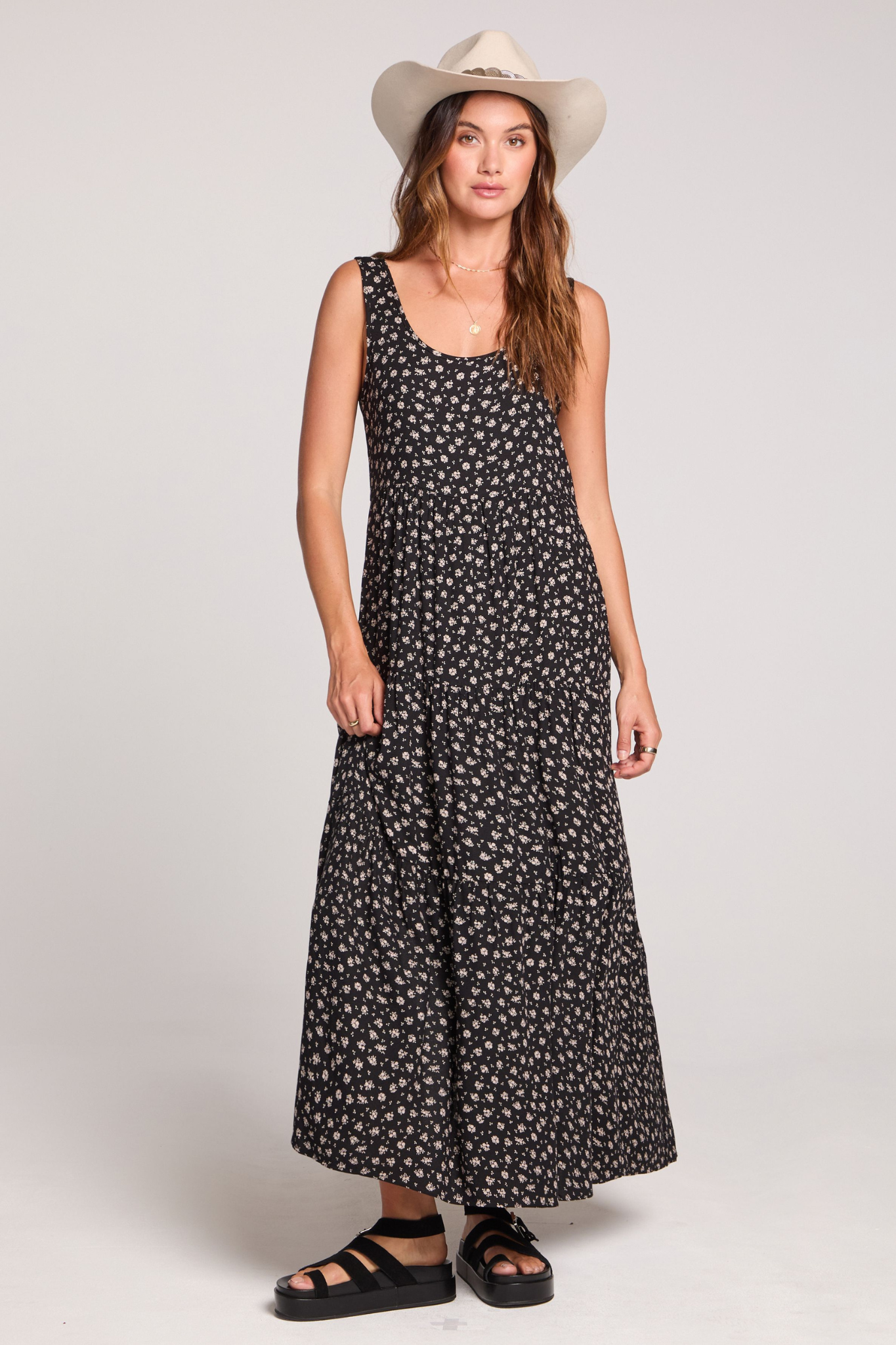 Rome Black Maxi Dress