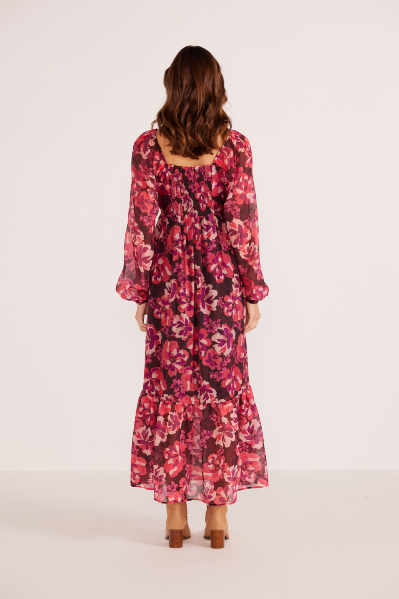 Savannah Blooms Midi Dress