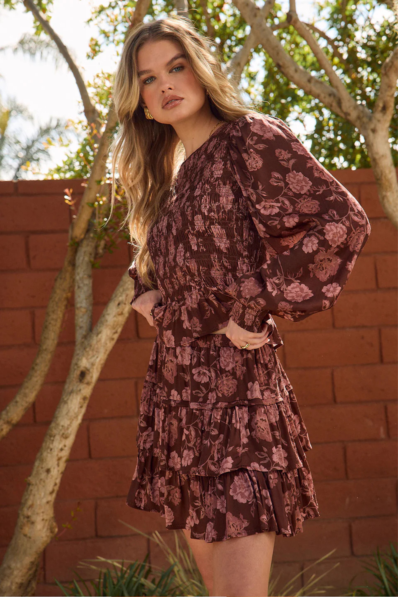 Brielle Aubergine Top