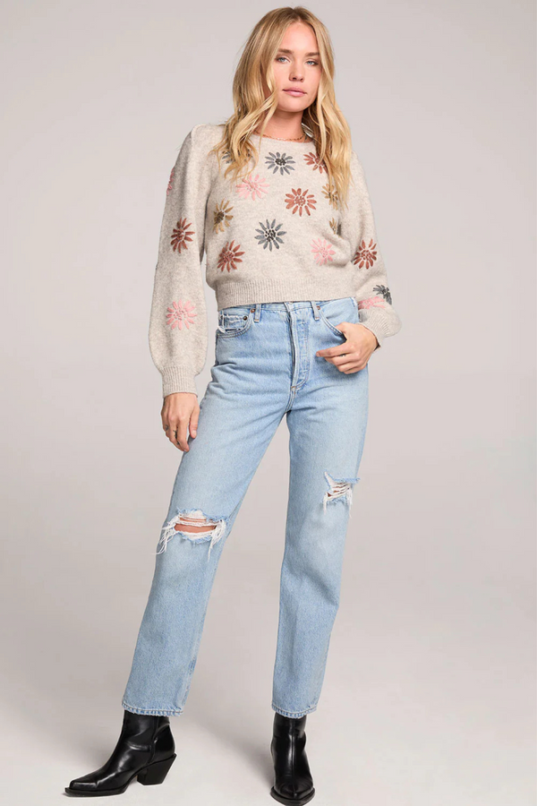 Valeria Floral Sweater