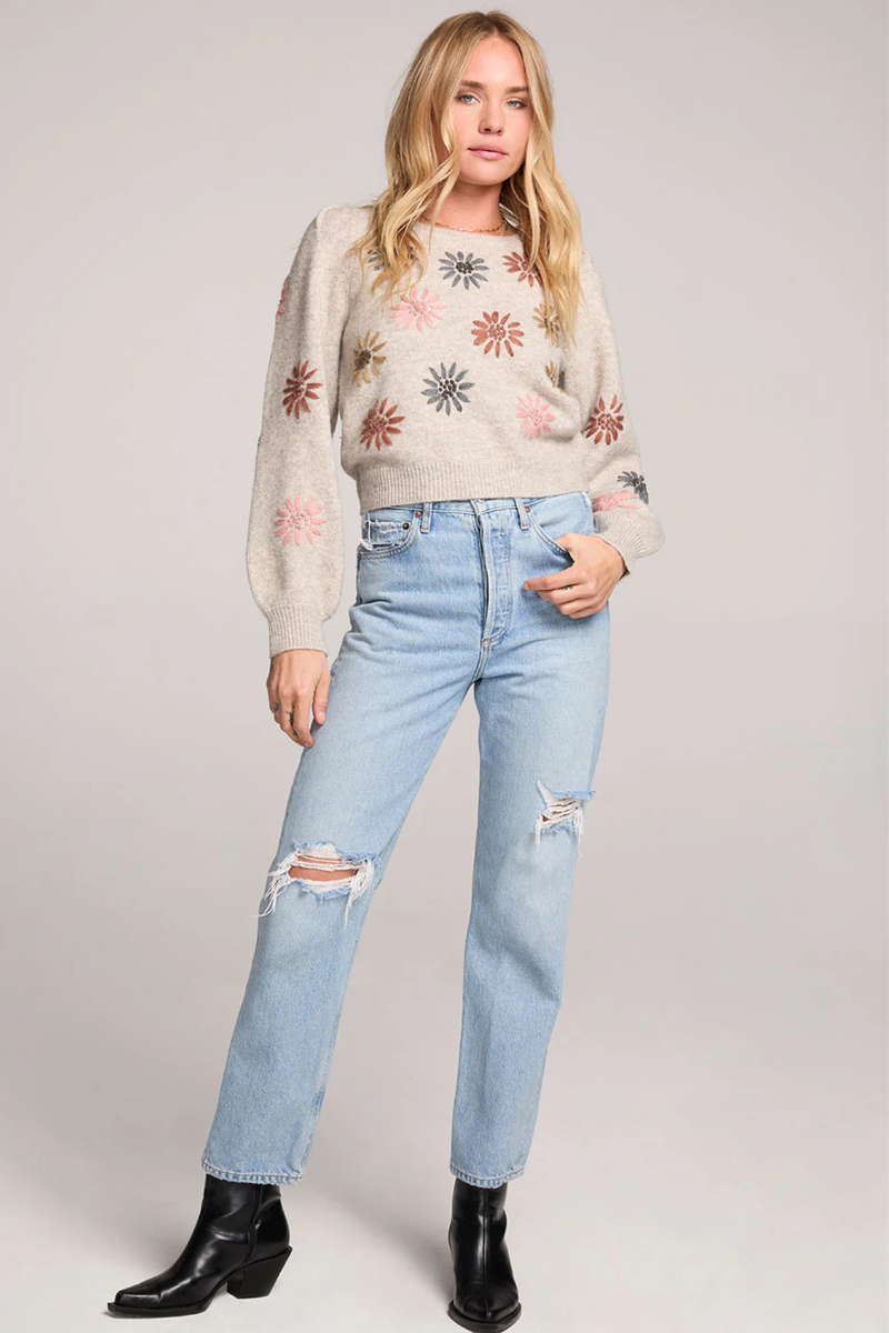 Valeria Floral Sweater