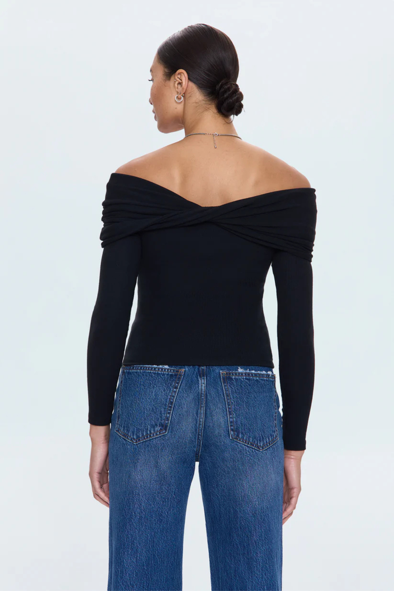 Lyra Noir Off The Shoulder Top