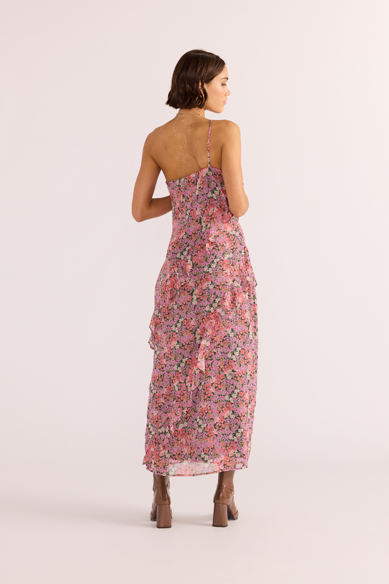 Amelia Ruffle Maxi Dress